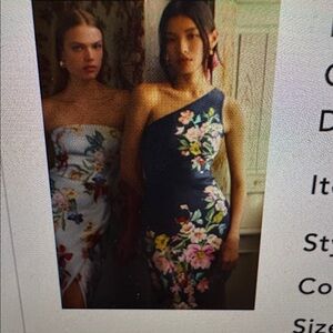 BHLDN Dylan Stretch Satin One-Shoulder Dress, navy